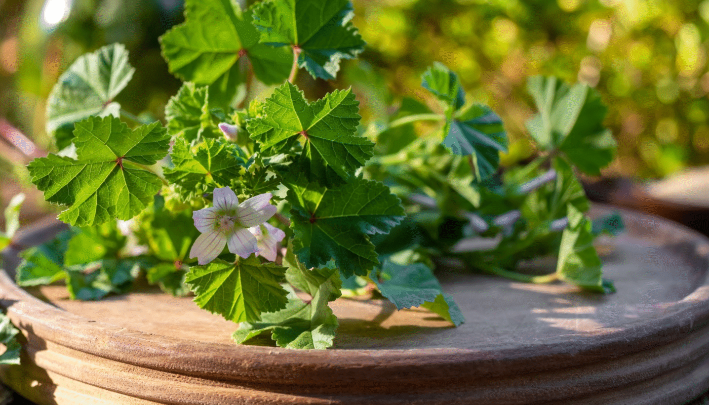 Mallow Plant