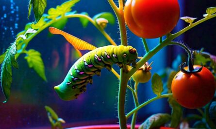 How to Hunt Tomato Hornworms with UV Flashlights