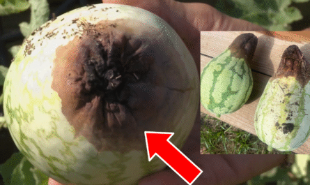 Watermelon blossom End Rot
