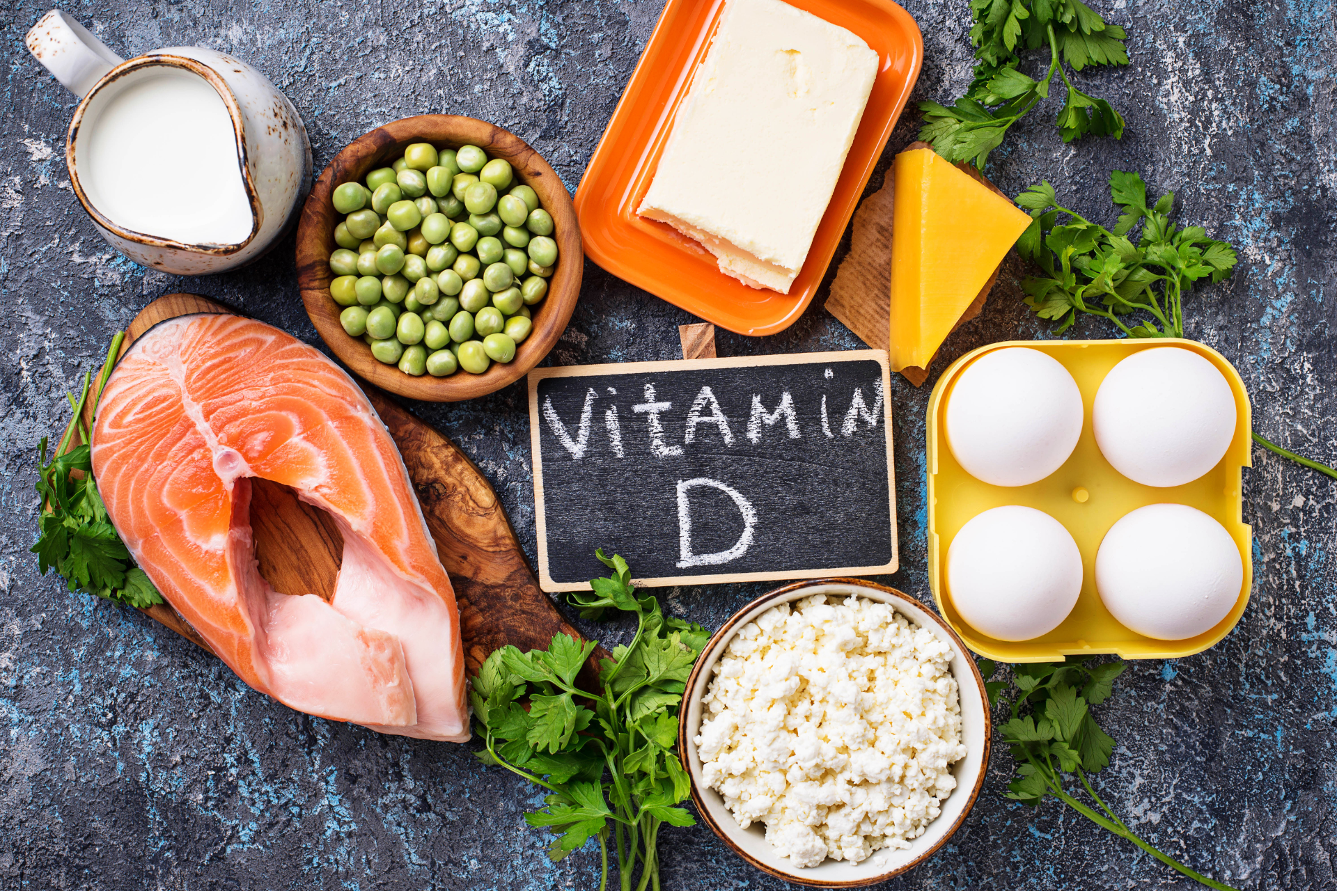Food rich in vitamin D