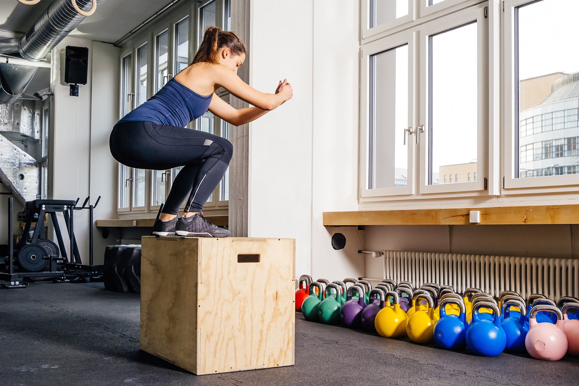 Box Jumps exercise