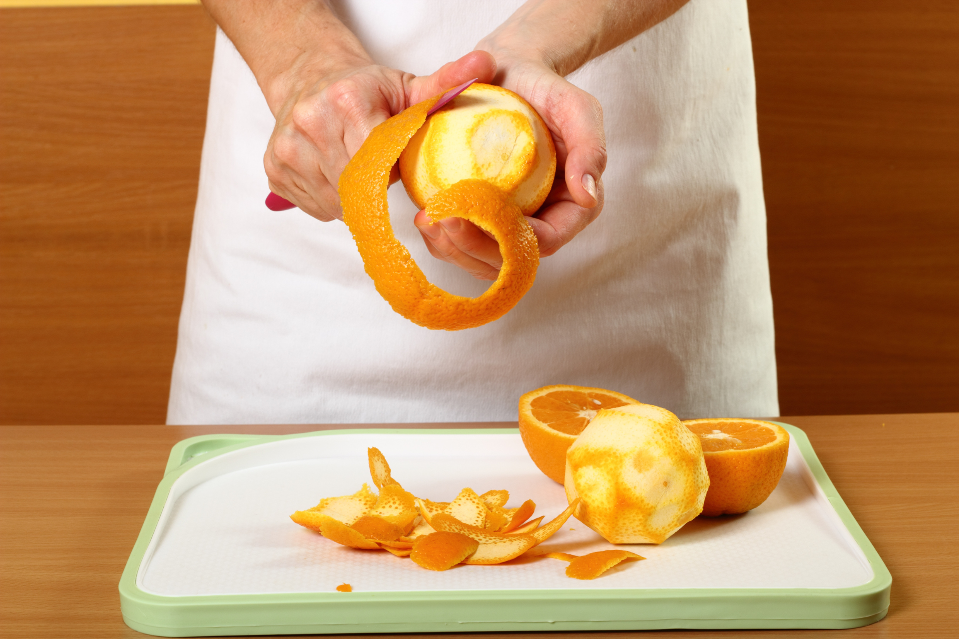 Peeling Orange