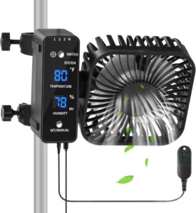 DAOTAILI 4" Grow Tent Fan