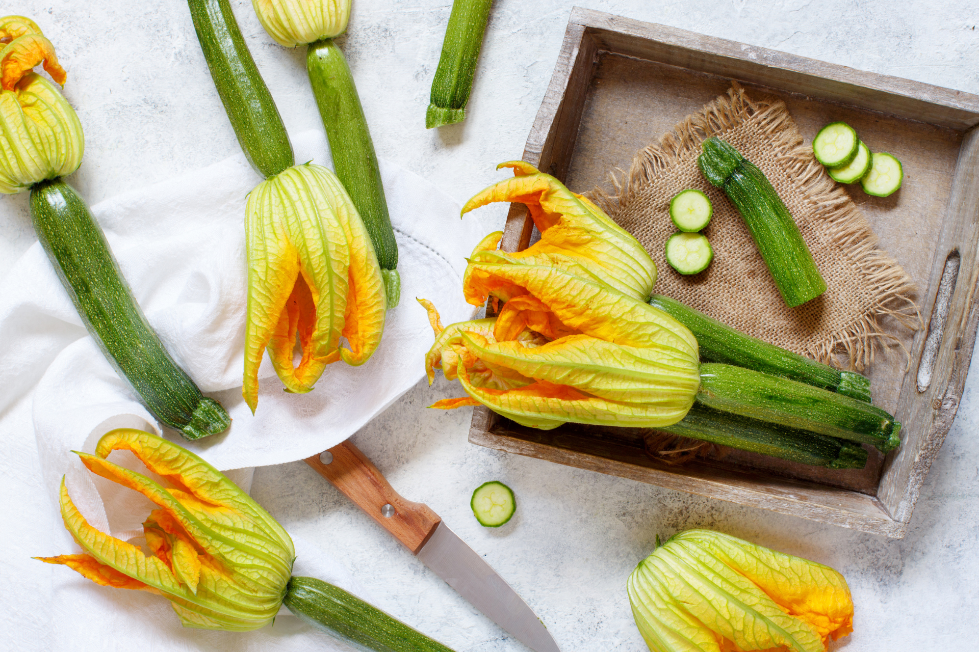 How to Store and Preserve Zucchini Flowers