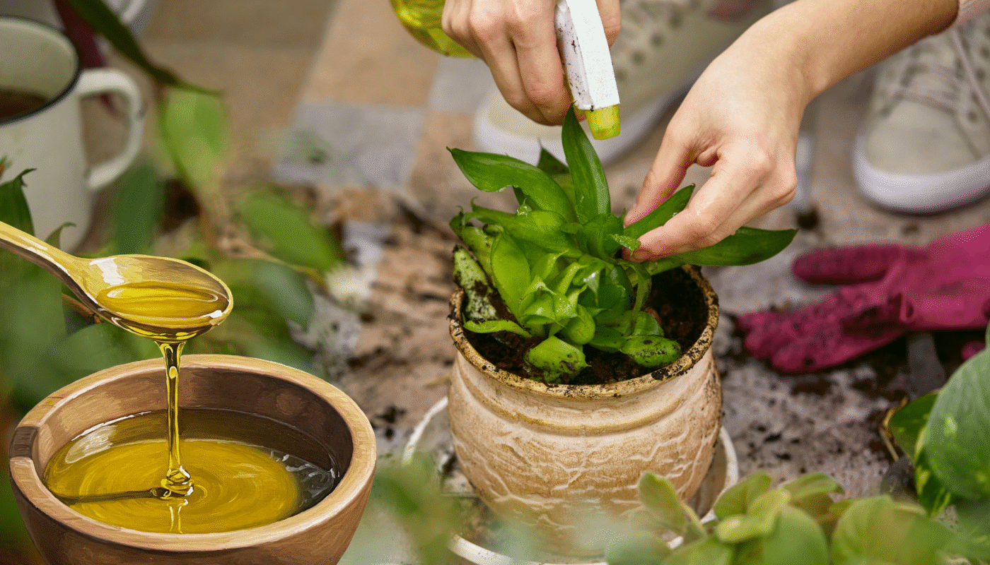 How to Use Olive Oil in the Garden to Deter Pests