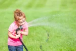 drinking water from hose