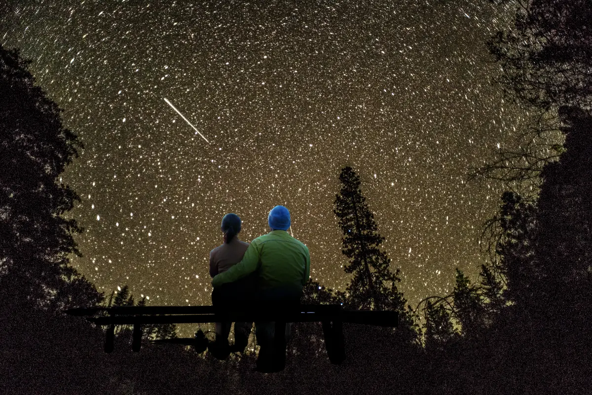 meteor shower uk